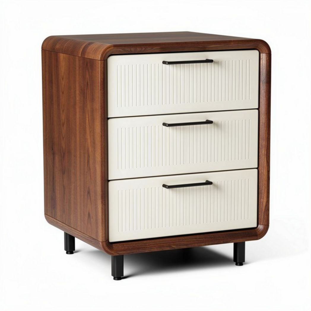 Comò in legno con cassetti bianchi dimensioni 40 x 40 x 50cm
