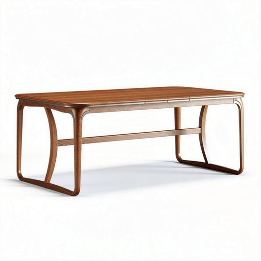 Tavolo da pranzo in legno di rovere con dimensioni 150 x 75 x 75 cm
